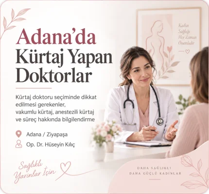 Adana’da Kürtaj Yapan Doktorlar