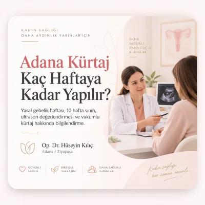 Adana Kürtaj Kaç Haftaya Kadar Yapılır?