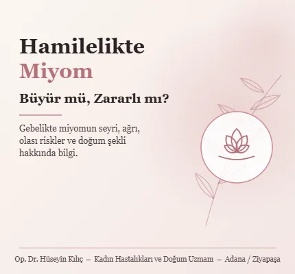 Hamilelikte Miyom: Büyür mü, Bebeğe Zarar Verir mi? | Op. Dr. Hüseyin Kılıç